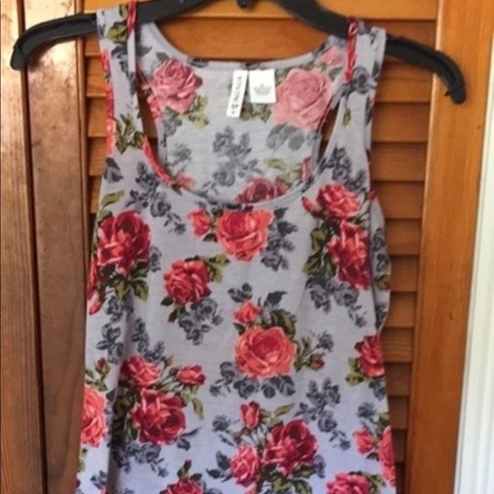 Flower tank top